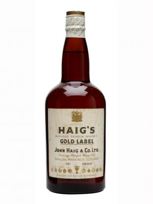 HAIG'S GOLD LABEL  Spring Cap Bot.1950s