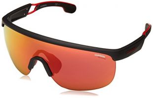 Carrera 4004/S W3 003 99 Montures de Lunettes, Noir (Matt Black/Red), Homme