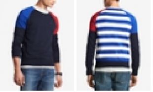 hilfiger striped sweater 6ix9ine