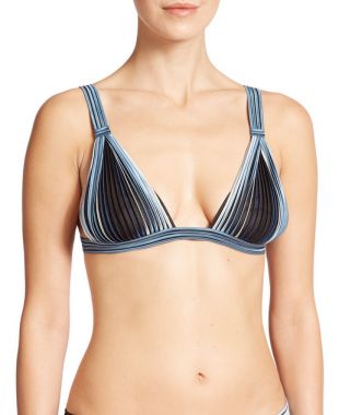 La Perla Tulle Nervures Silk Blend Set 36B & Thong M Black/Blue NWT $612  | eBay