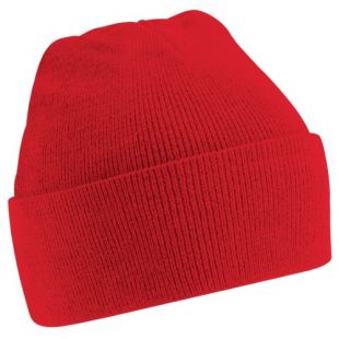 Beechfield - Bonnet tricoté - Adulte unisexe (Taille unique) (Rouge)