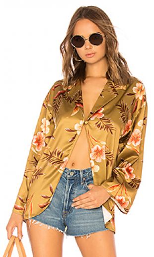 LPA HAUT DE PYJAMA en Lush Tropics | REVOLVE