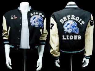 Detroit Lions Varsity Jacket worn 