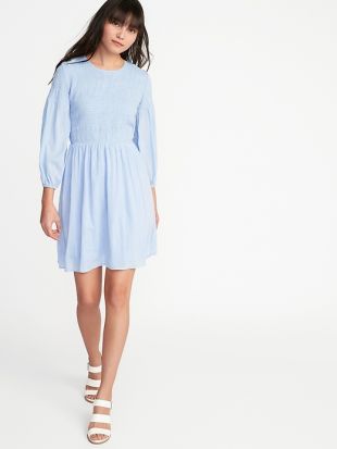 oldnavy - Fit & Flare Smocked Bodice Dress for Women