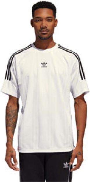 adidas Jacquard 3 Stripes T-shirt blanc
