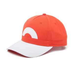 POKEMON Ash Ketchum Snapback Baseball Cap, One Size, Orange/Grey (BA091721POK) | eBay