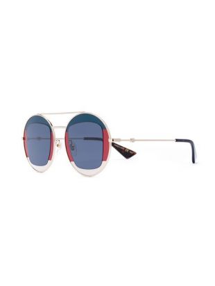 Gucci Eyewear Lunettes De Soleil Tricolores
