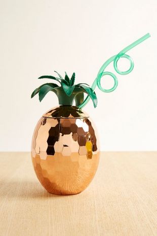 Urban Outfitters Disco Pineapple Sipper Cup