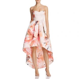Pink Floral Dress