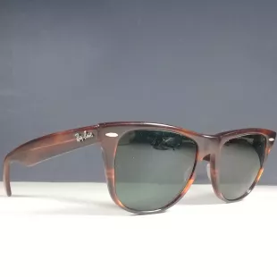 Bausch & Lomb Wayfarer II Vintage Brown B+L Sunglasses US Made