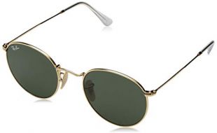 Ray-Ban 0RB3447N 001 50 Montures de lunettes, Or (Arista/Crystal Green), Homme