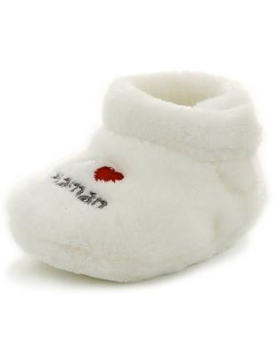 Chaussons fourrÃ©s 'J'aime Maman' BÃ©bÃ© garÃ§on   blanc   Kiabi   6,00â¬