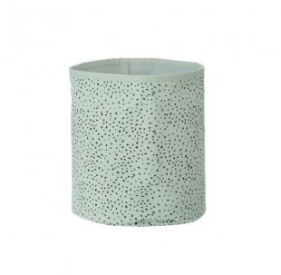 Petit panier de rangement Dot Mint Ferm Living pour chambre enfant Les Enfants du Design
