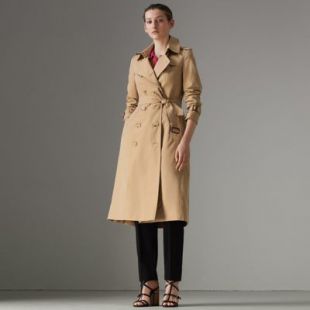 Burberry / The Chelsea – Trench Heritage long (Miel) - Femme | Burberry
