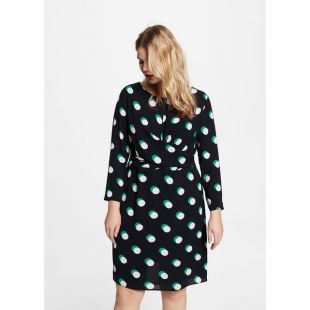 Robe à pois et noeud