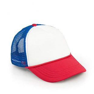 toynk Stranger Things Mesh Red White & Blue Vintage Mesh Trucker Cap
