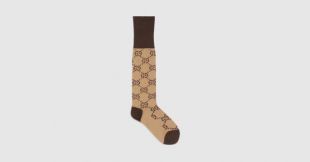 Gucci Chaussettes en coton à double G