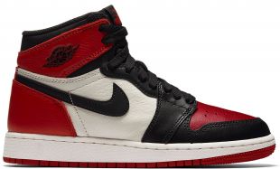 Jordan 1 Retro High Bred Toe (GS)
