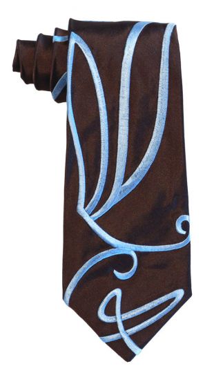 DOCTOR WHO Style Embroidered Swirly Tie by Magnoli Clothiers  | eBay