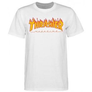 Thrasher Magazine t-shirt blanc