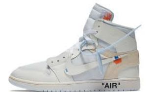 KLEKT  -  Nike  Air Jordan x Off White  / Nike AJ I 1 The Ten Part II White