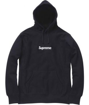 Supreme Box Logo Hooded Sweatshirt Black