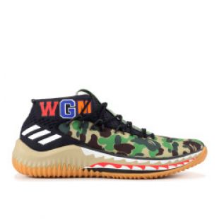 Dame 4 Bape "Green Camo"