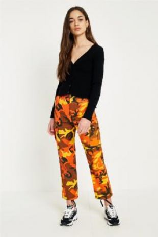 Urban Renewal Vintage Surplus   Pantalon camouflage orange