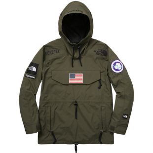 Supreme The North Face Trans Antarctica Expedition Pullover Jacket Olive