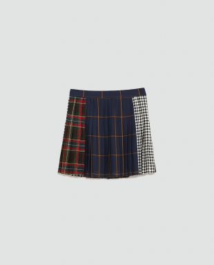 Zara - CHECK MINI SKIRT | ZARA United States