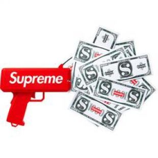 SUPREME/CASH CANNON   MONEY GUN
