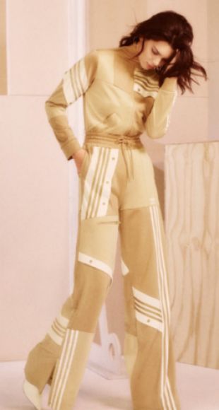 Adidas Danielle Cathari Extra Small Track Pants Beige Womens Size XS   | eBay