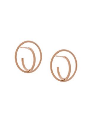 Charlotte Chesnais Saturn Small Earrings   Farfetch