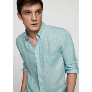 Chemise regular fit 100 % lin - Mango Man