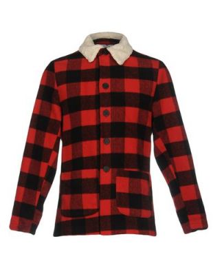 BERNA blouson carreaux sherpa U