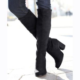 
    Bottes talon carré femme Exclusivité 3SUISSES   Noir   autres   Femme   3Suisses
