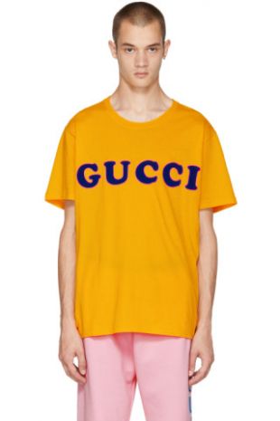 yellow gucci t shirt