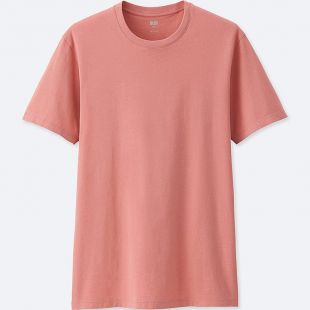 T SHIRT COL ROND EN COTON SUPIMA MANCHES COURTES HOMME | UNIQLO