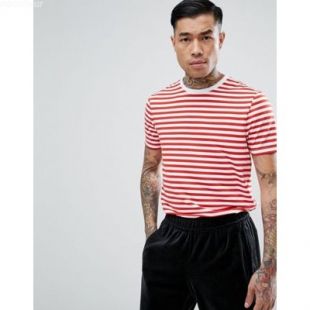 T shirt à rayures   Rouge et blanc 1131727