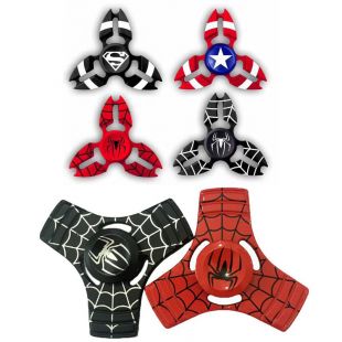 EDC Fidget Jouet L'anxiété Stress Adultes Captain America Shield Iron Man Spiderman Main Spinner Doigt Stress Spinner Tri Spinner dans Fidget Spinner de Jouets et loisirs sur AliExpress.com | Alibaba Group