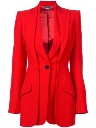 Layered Look Tailored Jacket