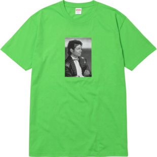 Supreme Michael Jackson Tee Lime Green