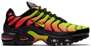 air max plus black volt solar red