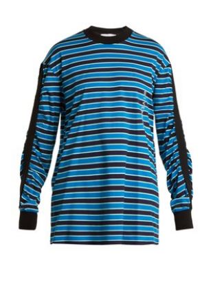 Striped cotton sweatshirt | |