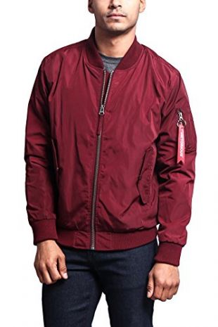 victorious - Victorious Men's Lightweight Bomber Flight Jacket JK704 ...