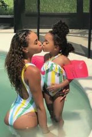 Mini Mi Amor Swimsuit Green/combo