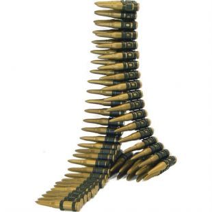 Cartouchière 96 balles pour poitrine uniformes