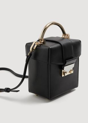 Sac coffre    Femme | MANGO France