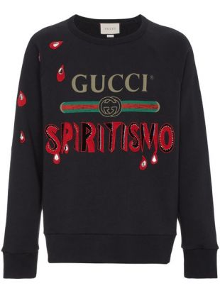 The sweatshirt Gucci x comme des garçons Bad Bunny in concert on a photo to  Instagram | Spotern