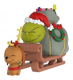 Funko DORBZ RIDEZ: Dr. Seuss - The Grinch & Max on Sled